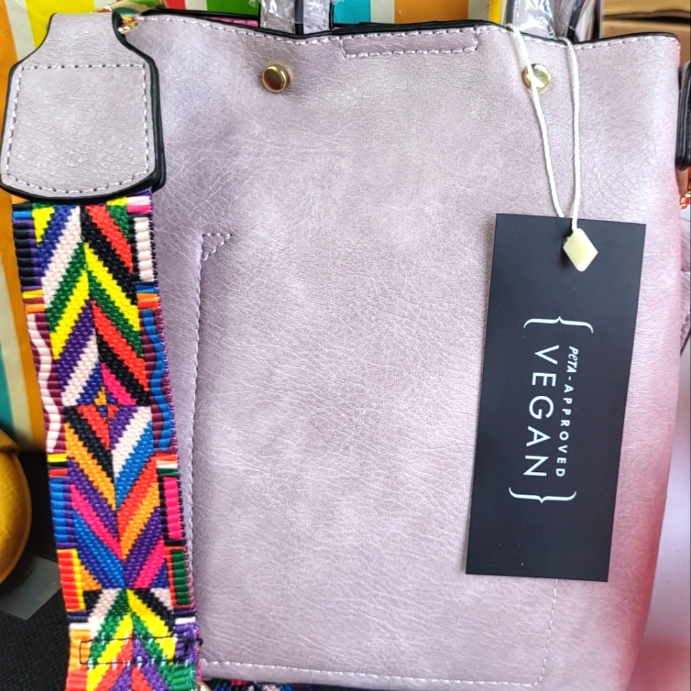 Crossbody Wallet Bag For Women - Vegan